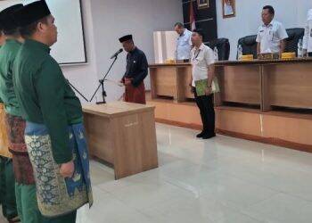 Tujuh Pejabat Dilantik Harus Bersama-sama Bangun Batanghari