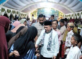 Haris Disambut Hangat di Simbur Naik Tanjabtim