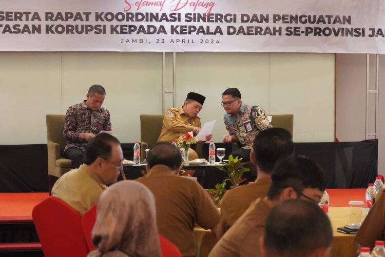 Al Haris Sebut Pemprov Jambi dan Kabupaten Kota Butuh Pembinaan KPK