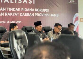 DPRD Jambi-KPK Gelar Sosialisasi Pencegahan Korupsi