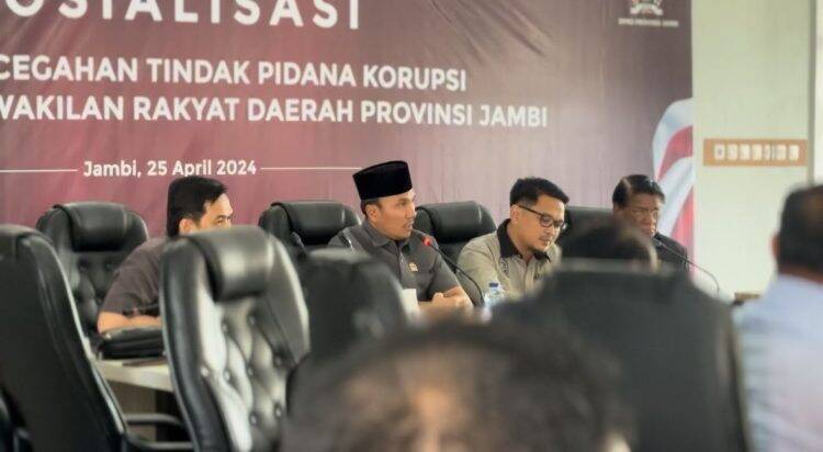 DPRD Jambi-KPK Gelar Sosialisasi Pencegahan Korupsi