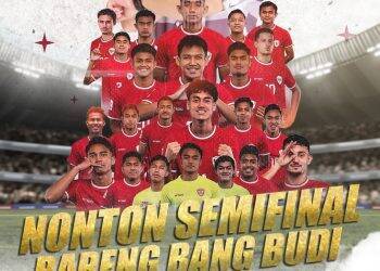Lokasi Nobar Indonesia Vs Uzbekistan Malam Ini di Kota Jambi