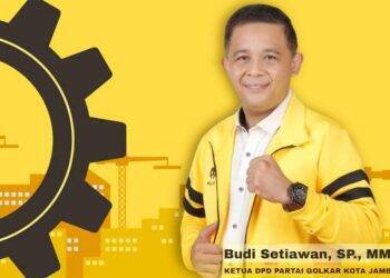 Rekam Jejak Budi Setiawan yang Membuat Golkar Ketua DPRD Kota Jambi