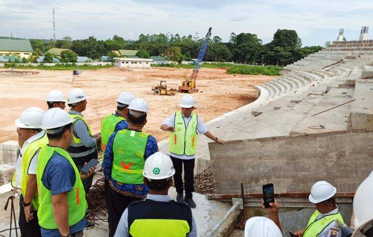 Al Haris Optimis Akhir 2024 Jambi Punya Stadion Sepakbola Megah