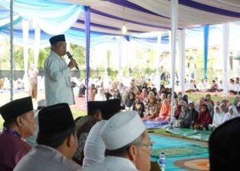 Bersama Masyarakat Tanjung Raden, Gubernur Al Haris: Sekoja Adalah Kota Santri