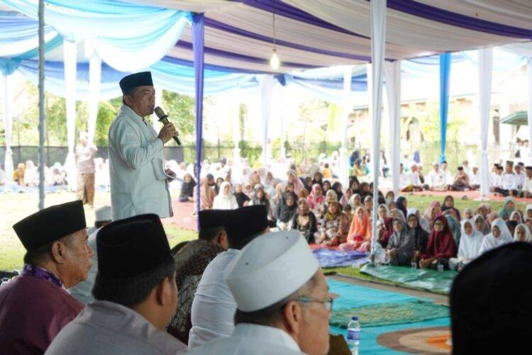 Bersama Masyarakat Tanjung Raden, Gubernur Al Haris: Sekoja Adalah Kota Santri