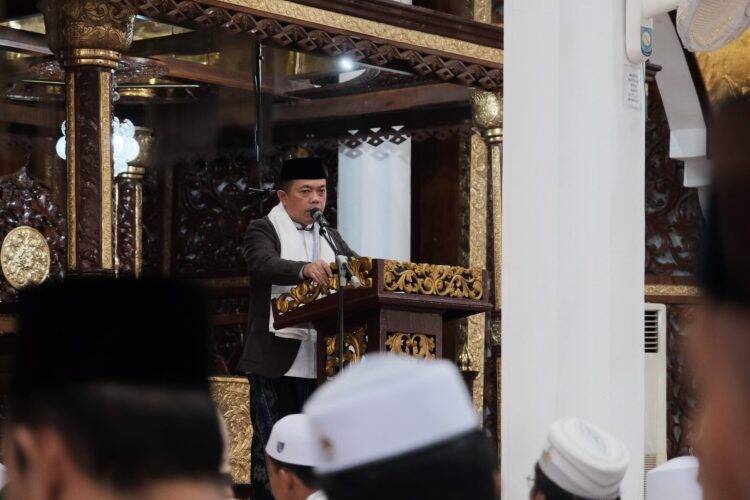 Al Haris Serahkan Hewan Kurban dan Doakan Jamaah Haji
