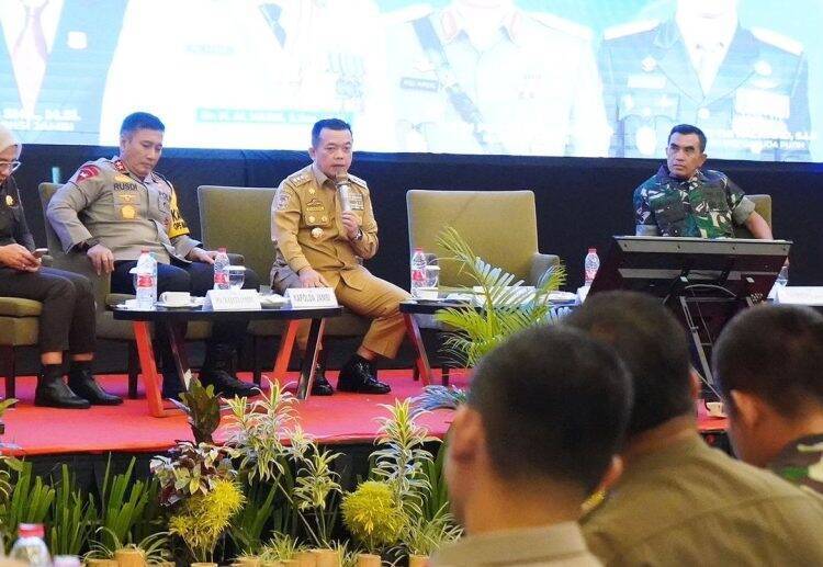 Al Haris Pimpin Rapat Forkopimda H-2 Jelang Pemilu 2024