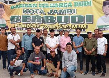 Bagi BKBS Tidak Ada Kata Lelah Berjuang Demi Budi Setiawan Jadi Walikota Jambi