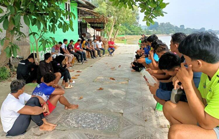 Tim Binpres Pelatda Jambi Tengok Langsung Intensif Latihan Para Atlet PON 2024