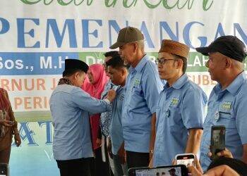 Sarolangun Kabupaten Pertama Pelantikan Tim Pemenangan Haris-Sani