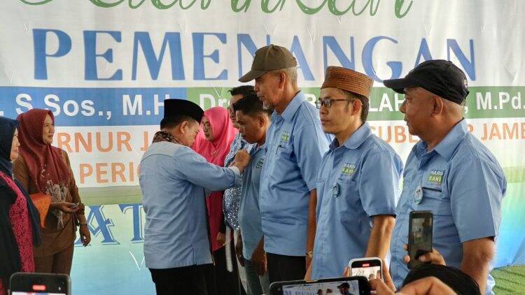 Sarolangun Kabupaten Pertama Pelantikan Tim Pemenangan Haris-Sani