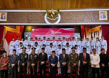 Ketua DPRD Jambi Hadiri Pengukuhan Paskibraka Provinsi Jambi