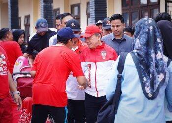 Al Haris Meriahkan Kemerdekaan RI Bersama LDII Jambi, Beri Hadiah Sepeda Listrik