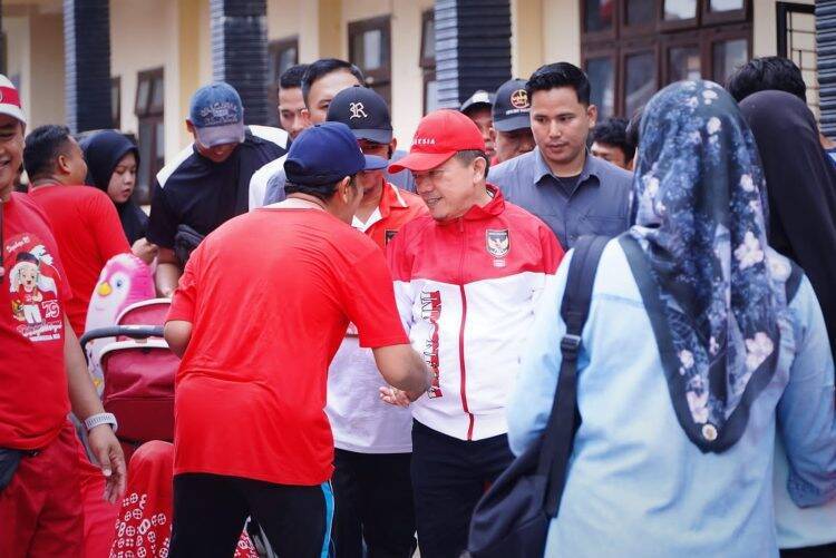 Al Haris Meriahkan Kemerdekaan RI Bersama LDII Jambi, Beri Hadiah Sepeda Listrik