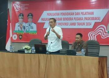 Ke 54 Calon Paskibraka Jambi, Ketua Alumni Lemhannas: Korupsi Jadi Ancaman
