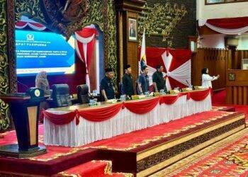 DPRD Provinsi Jambi Gelar Rapat Paripurna Penyampaian Nota Pengantar KUPA PPAS Perubahan 2024