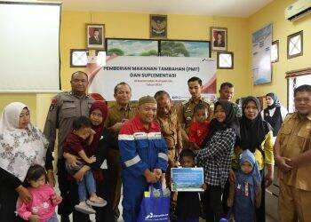 Pertamina EP Jambi Percepat Penurunan Stunting di Kumpeh Ulu