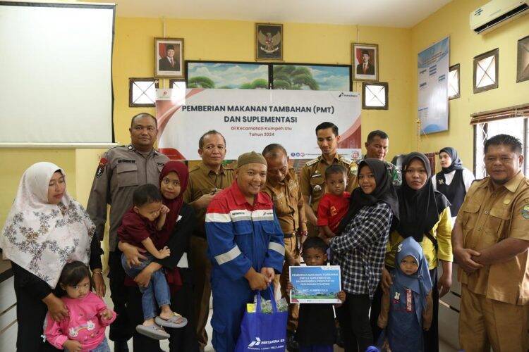 Pertamina EP Jambi Percepat Penurunan Stunting di Kumpeh Ulu