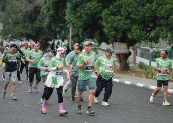 Pelari Ramaikan Batanghari Tangguh Run 2024