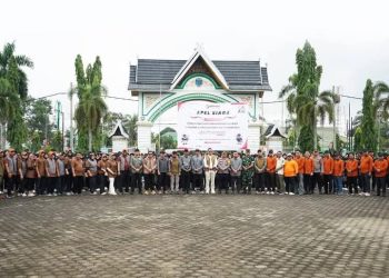 Sekda Hadiri Apel Siaga Pengawasan Pilkada 2024