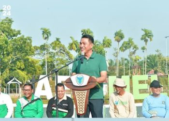 Senam Bersama, Fadhil Berpesan 800 PTT Belum 2 Tahun Harap Sabar