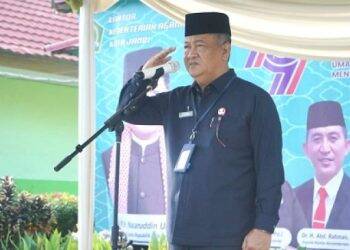 Sekda Pimpin Upacara HAB ke-79 di Kota Jambi