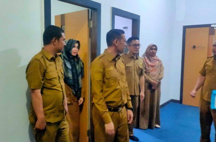 Wabup Tanjabtim Kunjungi Sejumlah OPD