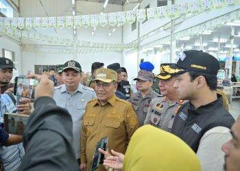 Sidak Pasar dan Gudang, Wali Kota Jambi Pastikan Kebutuhan Pokok Tercukupi Jelang Lebaran