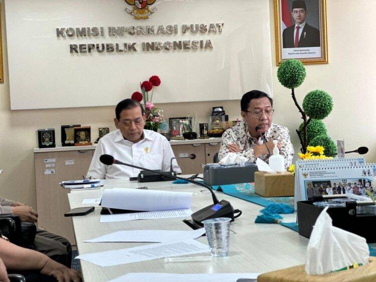 Komisi I DPRD Provinsi Jambi Kunjungan Kerja ke KI Pusat RI
