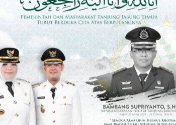 Baru Landing Dapat Pesan WhatsApp: Kajari Tanjabtim Wafat, Bupati dan Wabup Batalkan Semua Agenda