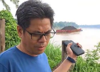 Ansori Hasan Berang Melihat Angkutan Batu Bara di Sungai Batanghari
