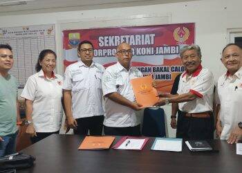 Zuwanda Maju Ketum KONI Provinsi Jambi