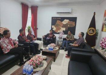 Ketemu Kabinda Jambi, FKPT Paparkan Program Rencana Pendirian Warung NKRI
