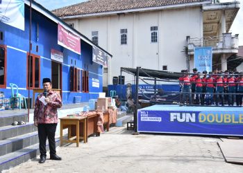 Maulana Apresiasi Fun Double Boxing di Eks Lokalisasi Pucuk
