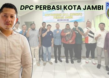 Susunan Pengurus Perbasi Kota Jambi 2025-2029 Diketuai Ryanda Partawijaya