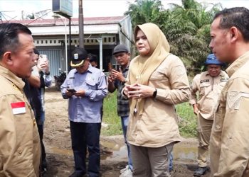 Dillah Hich Bersama Al Haris Tinjau Ruas Jalan Provinsi