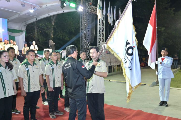 Pelantikan Meriah, Diza Hazra Aljosha Pimpin KORMI Kota Jambi