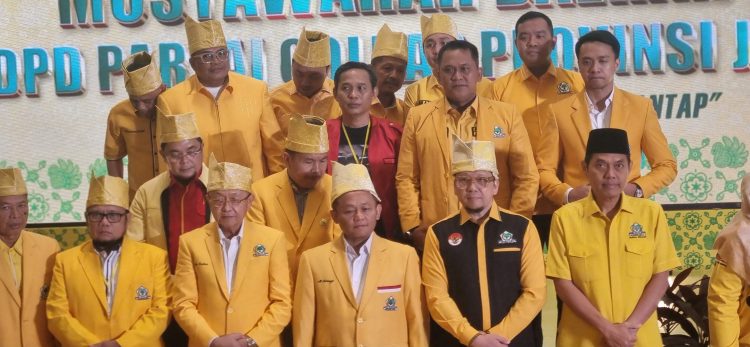 Cek Endra Aklamasi Pimpin Golkar Jambi, Ivan Wirata Masuk Formatur
