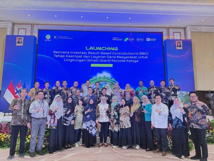 UM Jambi Aktif Berkontribusi dalam Launching Rencana Investasi RBC Tahap Keempat dan Small Grant Periode Ketiga untuk Capai FOLU Net Sink 2030