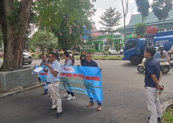 Isi Tuntutan Massa Depan Kantor Kejati Jambi: Desak Kasus Proyek PJU Dishub Kerinci Diambil Alih, Tangkap Anggota Dewan hingga Konsultan