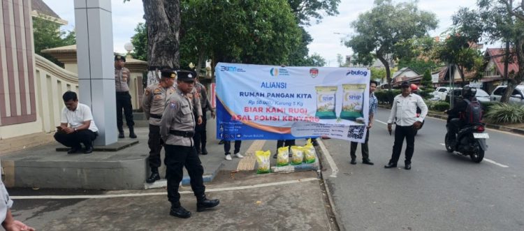 Polda Jambi Didemo Gegara HET Beras SPHP