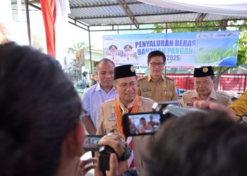 Sebanyak 26.173 Warga Penerima Manfaat se-Kota Jambi Terima Beras Bantuan Pangan