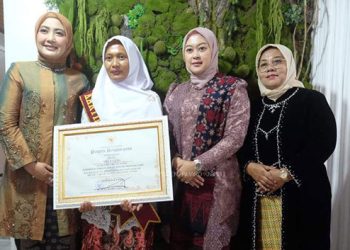 Ririn Novianty dan Novi Astrianti Hadiri Puncak Hari Kartini