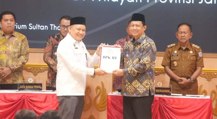 Pemkab Muaro Jambi Terima 11 Kali WTP dari BPK