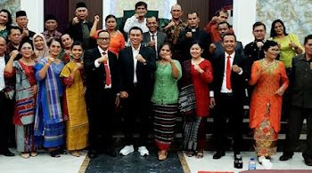 Fadhil Arief Apresiasi Silaturahmi Masyarakat Gereja HKBP Batang Hari