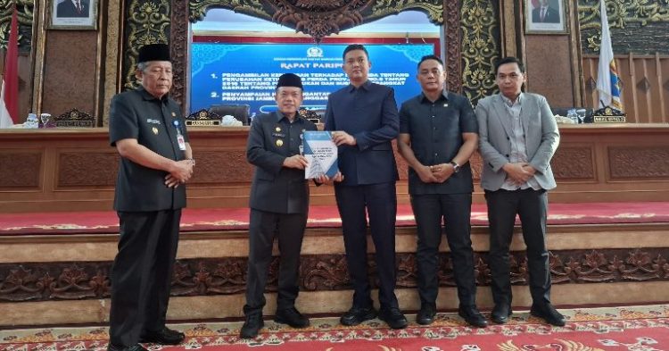 DPRD Provinsi Jambi Setujui Dua OPD Baru, Hafiz Bilang Target Presiden 3 Juta Rumah