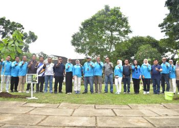 Peserta Muskomwil Diajak Tanam Pohon Di Taman Banjuran Budayo