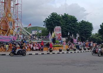 Aksi Kampanye COP 30: Ibu Bumi Berteriak, Perempuan Jambi Berbicara