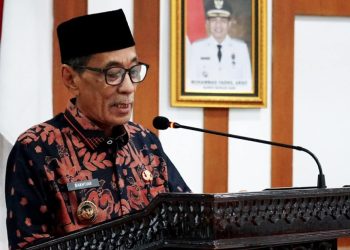 Wabup Lantik Mula Rambe sebagai Penjabat Sekretaris Daerah Kabupaten Batang Hari